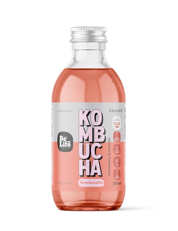 BeLife kombuča StrawberryLife