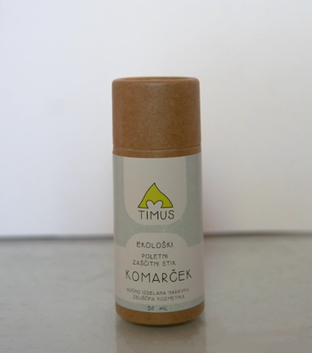 Ekološki poletni zaščitni stik - Komarček, 50 mL