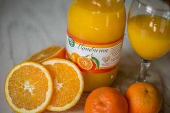 100 % mandarinin sok, kmetija Šamić 1 L