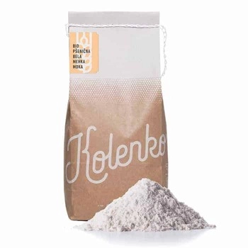 Eko pšenična bela mehka moka, Kolenko, 1 kg
