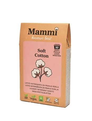 listici za pranje perila eco - soft cotton 50 kos
