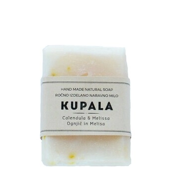 Naravno milo Ognjič in Melisa, Kupala, 100 g