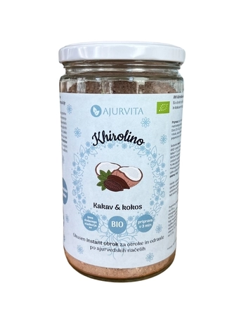 Eko Khirolino Kakav in kokos, Ajurvita, 330 g