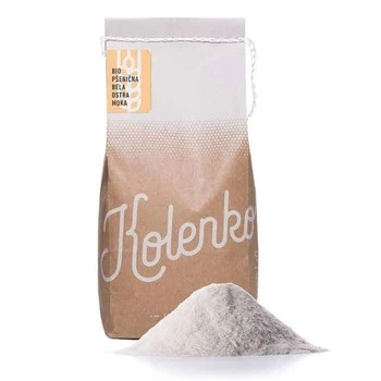 Eko pšenična bela ostra moka, Kolenko, 1 kg
