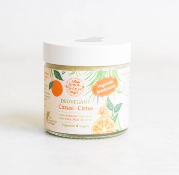 Deodorant Citrusi (Veganski), Amon & Anis, 58 ml