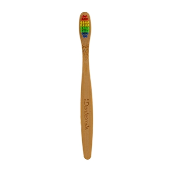 Otroška zobna ščetka iz bambusa, Rainbow, Dantesmile