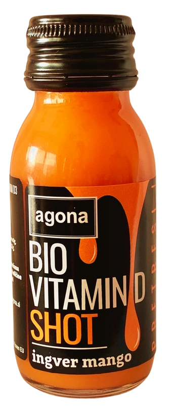 Bio ingver shot - vitamin D, Agona, 60 ml 