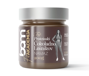 BAM čokoladno-lešnikov proteinski namaz, 200 g