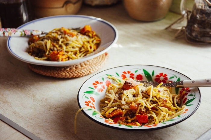 spageti z buco in leco